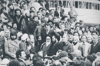 امام خمینی در جمع مردم